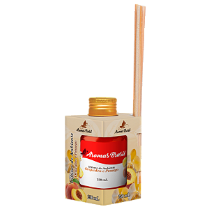 Difusor de Ambientes Aromas Brasil 250ml Orquídea e Pêssego