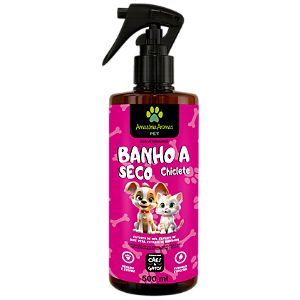 Banho a Seco Amazônia Aromas PET 500ml Chiclete