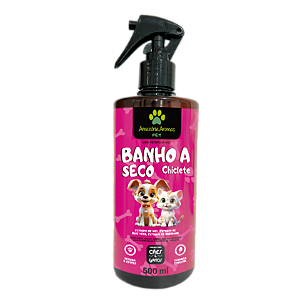 Banho a Seco Amazônia Aromas PET 500ml Chiclete