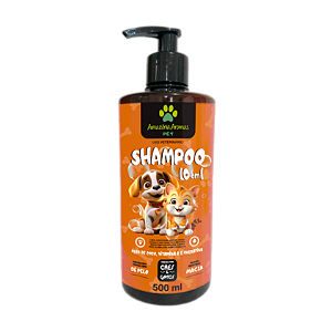 Shampoo Amazônia Aromas PET 500ml 10 em 1