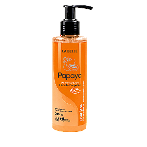 Sabonete Líquido Facial E Corporal La Belle 200Ml Papaya