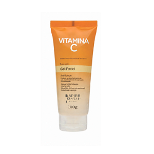 Gel Facial Inspira Paris 100G Antioxidante Vitamina C Toque Seco