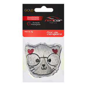 Pelúcia RedCar Pet 3GR *Gata Cinza* Flor de Cerejeira
