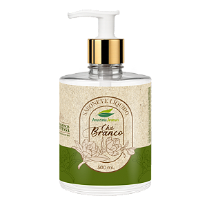Sabonete Amazônia Aromas 500ml Chá Branco