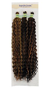 Cabelo Bio Fibra Selena Sleek Brazilian Virgin Hair Aplique Bio