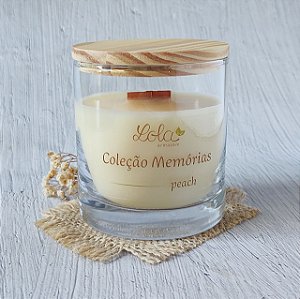 Vela Aromática Peach - 200g