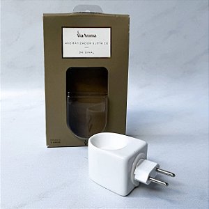 Difusor Elétrico Porcelana - Branco