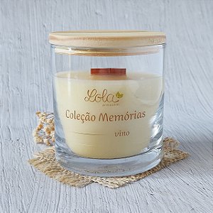 Vela Aromática Vino - 200g