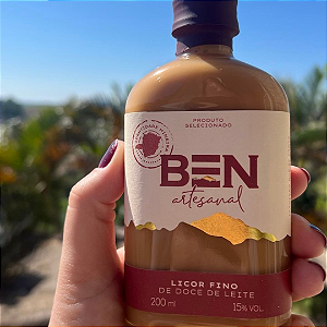 Licor Fino de Doce de Leite Artesanal - 200ml