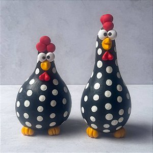 Dupla Galinhas em Cabaça