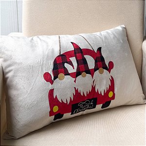 Capa de almofada Natalina - 50cm x 32cm