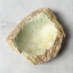 Pedra Bruta de Pedra Sabão Esverdeada - 15cm