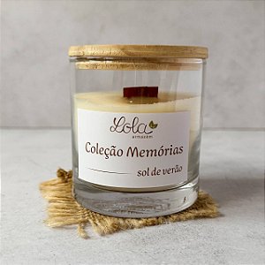 Vela Aromática Sol de Verão - 200g