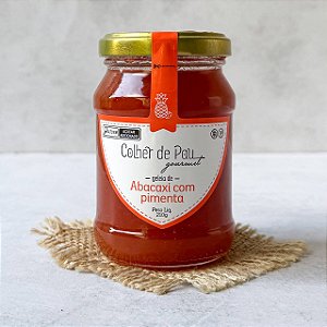Geleia de Abacaxi com Pimenta - Colher de Pau Gourmet