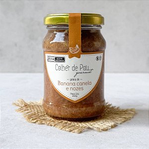 Geleia de Banana, Canela e Nozes - Colher de Pau Gourmet