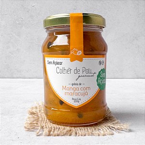 Geleia de Manga com Maracujá Zero Açúcar - Colher de Pau Gourmet