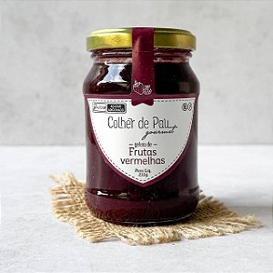 Geleia de Frutas Vermelhas - Colher de Pau Gourmet