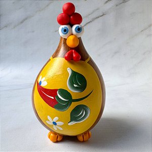 Galinha em Cabaça - Pimenta com Avental Amarelo