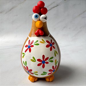 Galinha em Cabaça - Flores