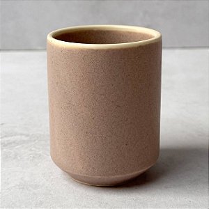 Copo Cerâmica - Rosê Envelhecido