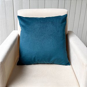 Capa de almofada Suede  - Turquesa