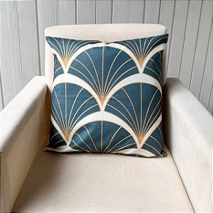 Capa de almofada Suede  - Leque