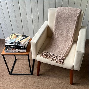 Manta G Mescla Caramelo - 2,2m x 2,6m