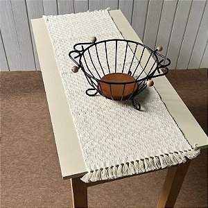 Trilho de Mesa 1m - Xadrez Cru
