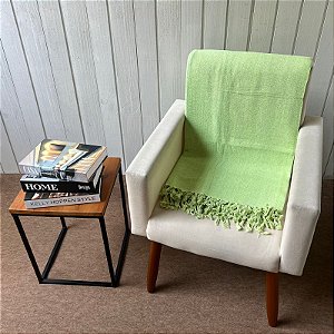 Manta M Verde Limão - 1,80m x 2,40m