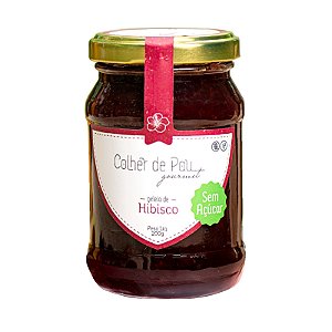 Geleia de Hibisco Zero Açúcar - Colher de Pau Gourmet