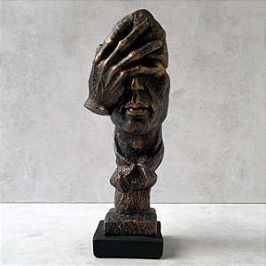 Caranca da Sabedoria em Gesso - 40cm