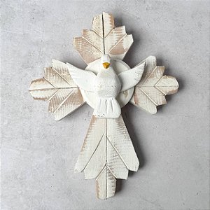 Divino Espírito Santo Branco - 25cm