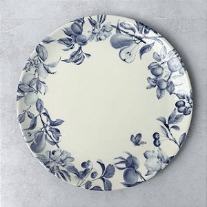 Prato de cerâmica Azul Fosco - 30cm