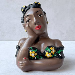 Mini Namoradeira Mineira de Gesso - 16cm