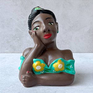 Mini Namoradeira Mineira de Gesso - 16cm