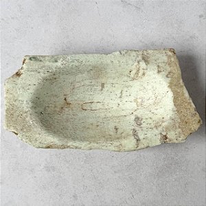 Pedra Bruta de Pedra Sabão Esverdeada - 20cm