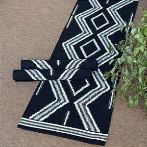 Trio Tapete Boho - Inca Preto e Cru