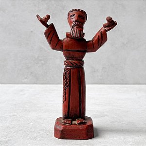 São Francisco em Madeira - 17cm