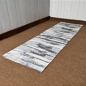 Passadeira Emborrachada 2m x 65cm -  Marmorizado Cinza