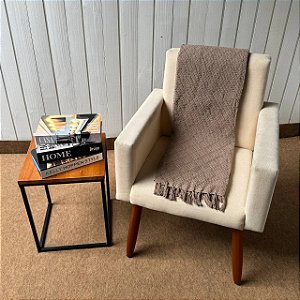 Xale Teia Cappuccino - 1,30m x 1,80m