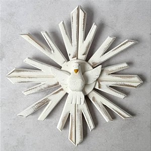 Divino Espírito Santo Branco - 26cm