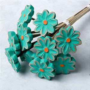 Buquê de Flores de Madeira - Tiffany