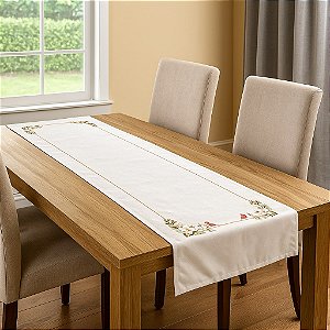 Trilho de Mesa Natalino - Passarinho