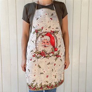 Avental Natalino - Papai Noel
