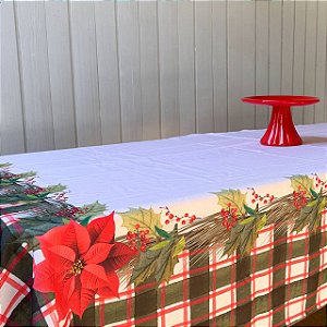Toalha de Mesa Natalina - 2.20m x 1.4m