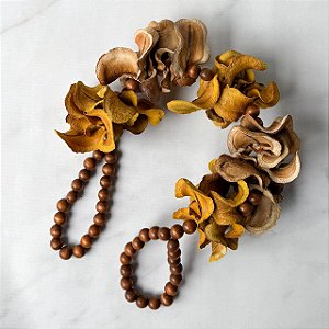 Colar de Mesa Orgânico - Cascas