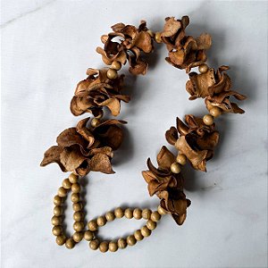 Colar de Mesa Orgânico - Cascas