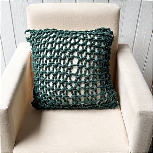 Capa de almofada corda - Verde