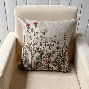 Capa de almofada Linhão - Jardim