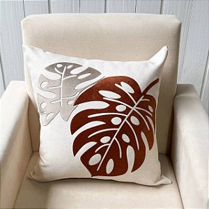 Capa de almofada Linhão - Dupla Costela de Adão